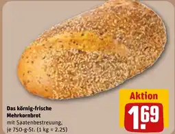 REWE DE Das körnig-frische Mehrkornbrot tilbud