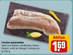 REWE DE Frisches Seelachsfilet tilbud