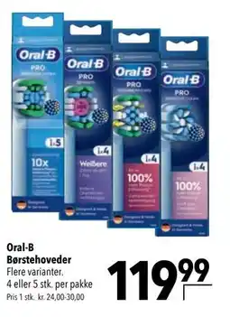 Citti Oral-B Børstehoveder tilbud