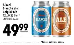 Citti Albani Blanche eller Belgisk Ale tilbud