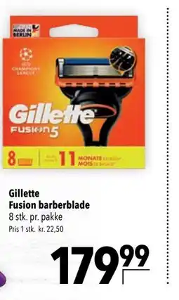 Citti Gillette Fusion barberblade tilbud