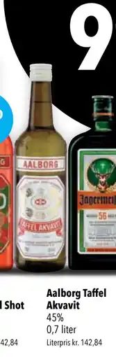 Citti Aalborg Taffel Akvavit tilbud