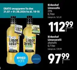 Citti Birkenhof Limoncello tilbud