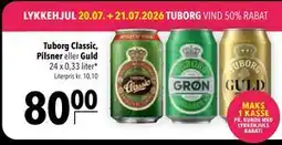 Citti Tuborg Classic, Pilsner eller Guld tilbud