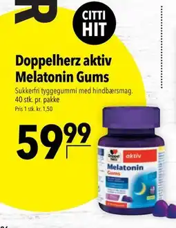 Citti Doppelherz aktiv Melatonin Gums tilbud