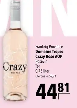 Citti Domaine Tropez Crazy Rosé AOP tilbud
