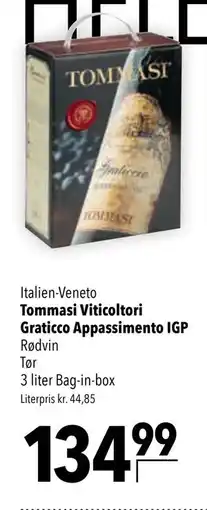Citti Tommasi Viticoltori Graticco Appassimento IGP tilbud