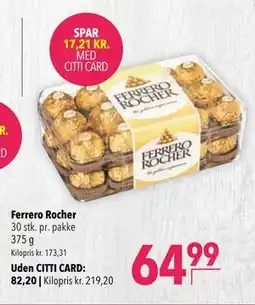 Citti Ferrero Rocher tilbud