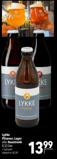 Citti Lykke Pilsener, Lager eller Haustrunk tilbud