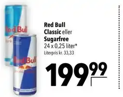 Citti Red Bull Classic eller Sugarfree tilbud