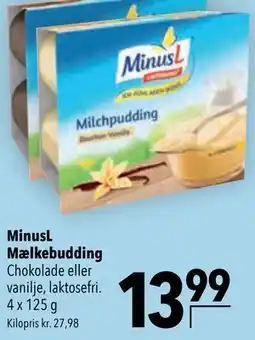 Citti MinusL Mælkebudding tilbud