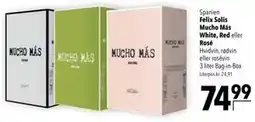 Citti Felix Solis Mucho Más White, Red eller Rosé tilbud