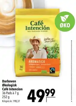 Citti Darboven Økologisk Café Intencion tilbud