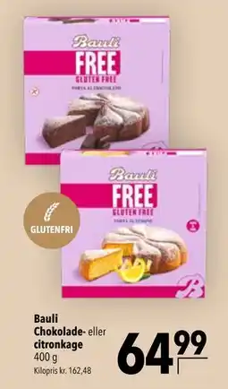 Citti Bauli Chokolade- eller citronkage tilbud