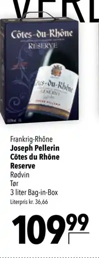 Citti Joseph Pellerin Côtes du Rhône Reserve tilbud