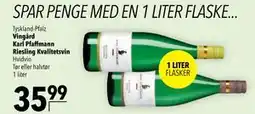 Citti Vingård Karl Pfaffmann Riesling Kvalitetsvin tilbud