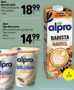 Citti Alpro Mandel-mælk tilbud