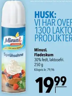 Citti MinusL Flødeskum tilbud