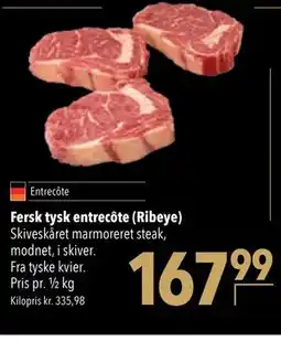 Citti Fersk tysk entrecôte (Ribeye) tilbud