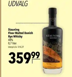 Citti Stauning Floor Malted Danish Rye Whisky tilbud