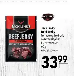 Citti Jack Link's Beef Jerky tilbud