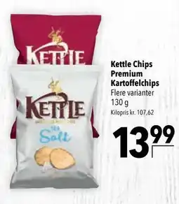 Citti Kettle Chips Premium Kartoffelchips tilbud