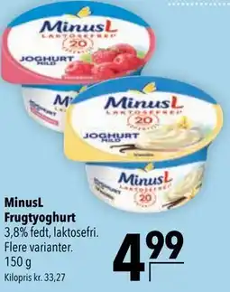 Citti MinusL Frugtyoghurt tilbud