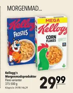 Citti Kellogg's Morgenmadsprodukter tilbud