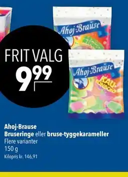 Citti Ahoj-Brause Bruseringe eller bruse-tyggekarameller tilbud