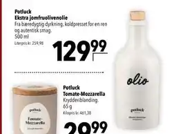 Citti Potluck Ekstra jomfruolivenolie tilbud
