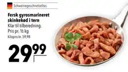 Citti Fersk gyrosmarineret skinkekød i tern tilbud