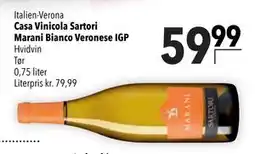 Citti Casa Vinicola Sartori Marani Bianco Veronese IGP tilbud