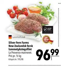 Citti Silver Fern Farms New Zealandsk fersk lammetykstegsfilet tilbud