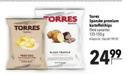Citti Torres Spanske premium kartoffelchips tilbud
