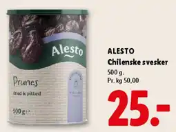 Lidl Chilenske svesker (Prunes) tilbud
