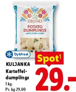 Lidl Kuljanka Kartoffel-dumplings (Potato dumplings) tilbud