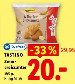 Lidl Tastino Smør-croissanter tilbud