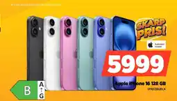 Power Apple iPhone 16 128 GB tilbud