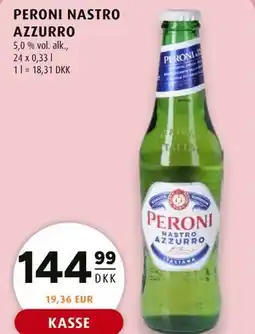Scandinavian Park PERONI NASTRO AZZURRO tilbud