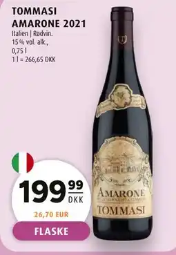 Scandinavian Park TOMMASI AMARONE 2021 tilbud