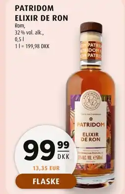 Scandinavian Park PATRIDOM ELIXIR DE RON tilbud