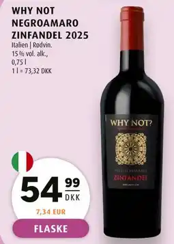Scandinavian Park WHY NOT NEGROAMARO ZINFANDEL 2025 tilbud