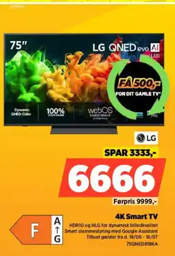 Power LG 4K Smart TV tilbud