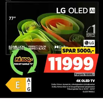 Power Lg 4k oled tv tilbud
