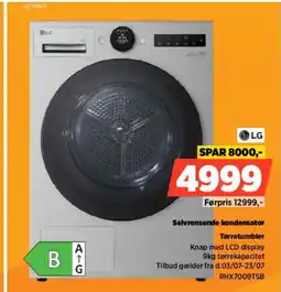 Power LG Selvrensende kondensator Tørretumbler tilbud