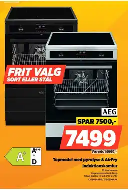 Power AEG Topmodel med pyrolyse & AirFry Induktionskomfur tilbud