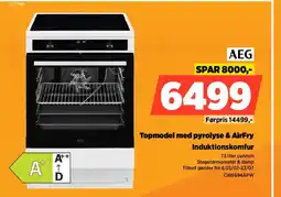 Power AEG Topmodel med pyrolyse & AirFry Induktionskomfur tilbud
