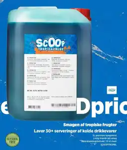 Power Smagen af tropiske frugter Laver 30+ serveringer af kolde drikkevarer tilbud
