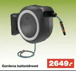 Bauhaus Gardena batteridrevet tilbud