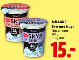 Lidl Skyr med frugt tilbud